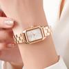 Jyullieoseu Ja-1320 Square Women'S Metal Watch