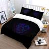 Geometric Skull Art Decor Set Soft Comfortable Duvet Cover Bedding Set Included 1*Duvet Cover & 2*Pillowcases, Gift