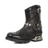 Millaire Vintage Men's Boots Motorcycle Punk Shoes