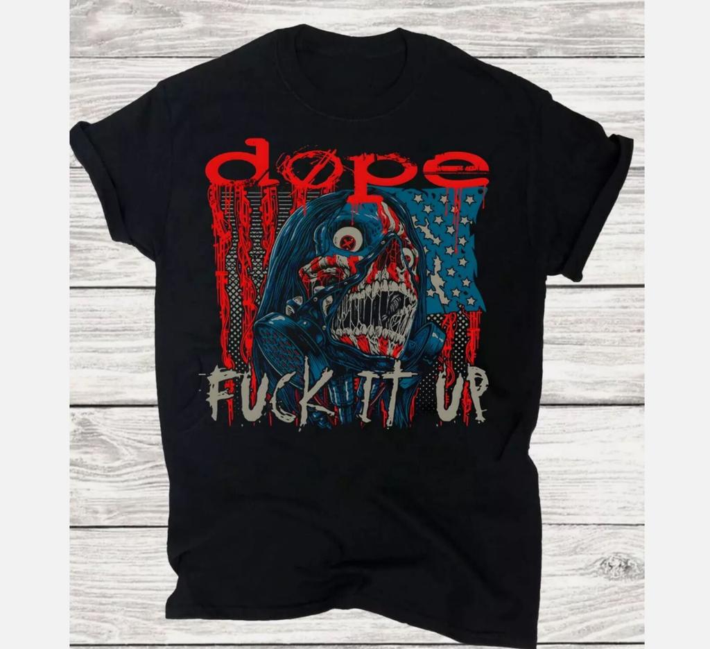 New Dope BAND Tour Collection Cotton Gift for Fan Size S to 4XL T-Shirt