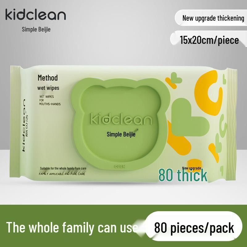 Extra Thick Baby & Toddler Hand and Mouth Wipes - Large Pack for Household Use