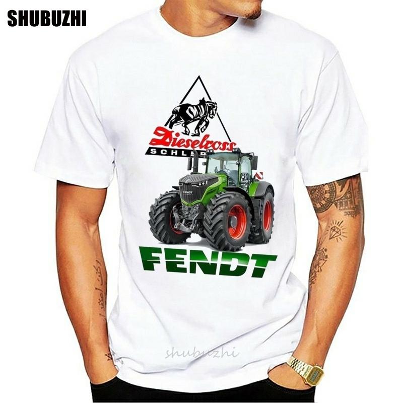 T-shirt da uomo a maniche corte Fendt Tractor t-shirt in cotone uomo moda estiva t-shirt taglia europea moda estiva top magliette dropshipping