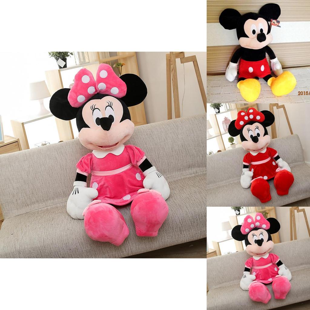 Versatile Mickey Or Minnie Mouse Plush Toy Doll Crafted With Soft Comfortable Materials For All Ages