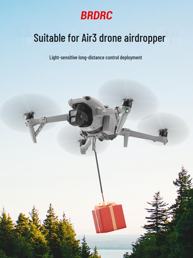DJI AIR3S Airdrop Device for MAVIC AIR3 - Parabolic Thrower Accessory for Aerial Gift Delivery