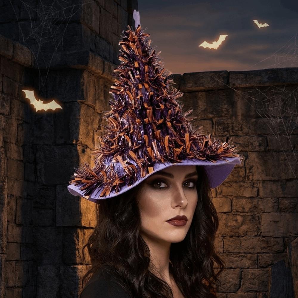 Spider Halloween Hat Simulated Wizard Cap Funny Witch Hat Halloween