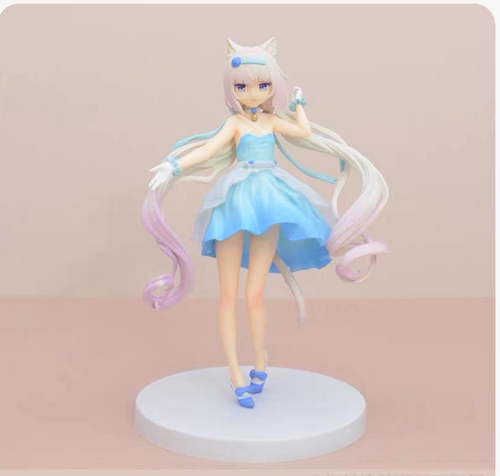 20CM Vanille Figur NEKOPARA Anime Süßer Körper Kann Ersetzt Werden Animationsmodell Spielzeug Geschenke Sammlung Dekoration Ornamente PVC