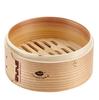 Shimoyama Bamboo Chinese Natural Bamboo and Single Steaming Steaming Steaming Healthy Easy for Beginners 18 X 18 Steamer, Steamer, Wood, Tier, Basket,