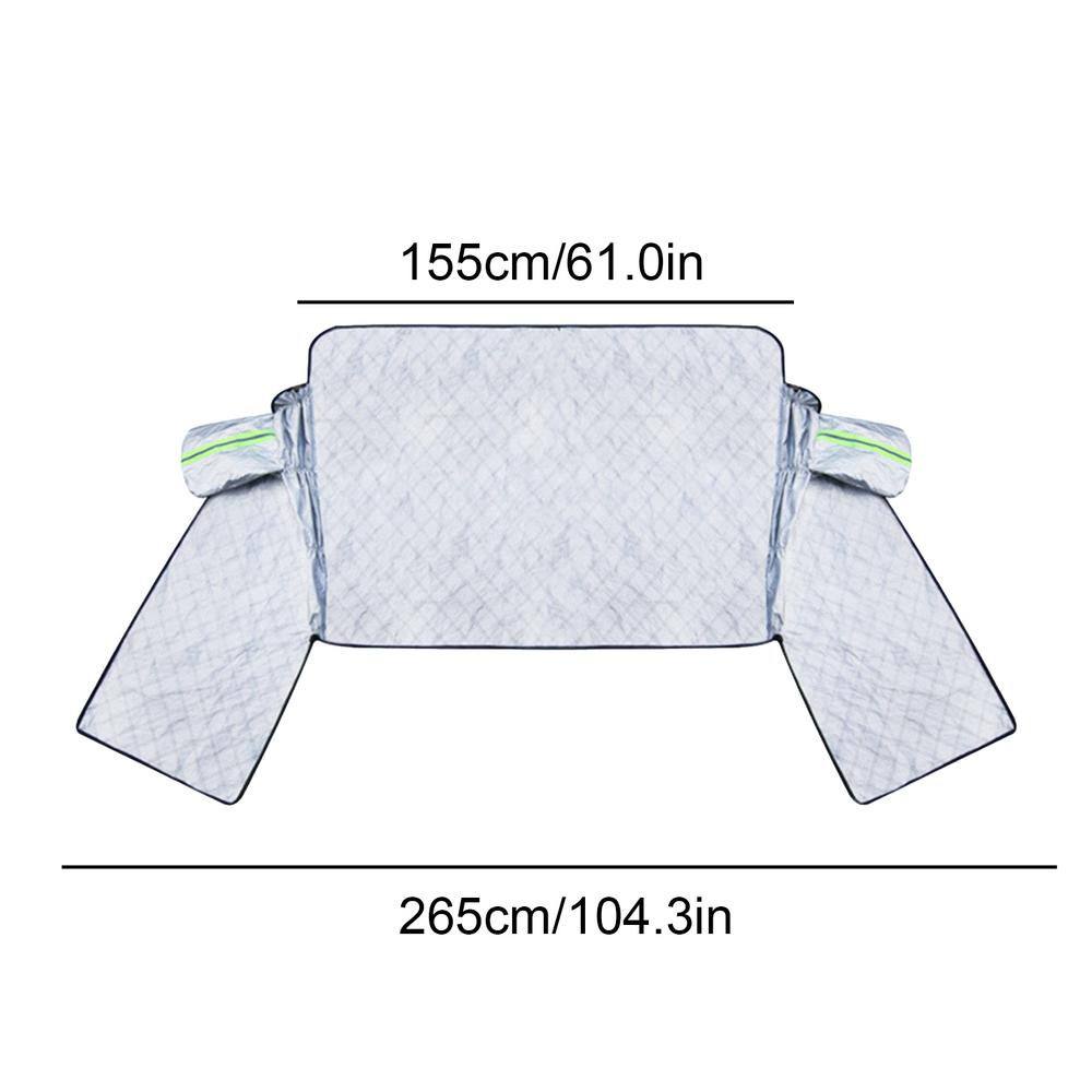 Pokrowiec na przednią szybę na lód i śnieg Folia aluminiowana Pokrowiec na przednią szybę samochodową Pokrowiec na przednią szybę samochodową Osłona przeciwsłoneczna Pokrowce na przednią szybę Śnieg