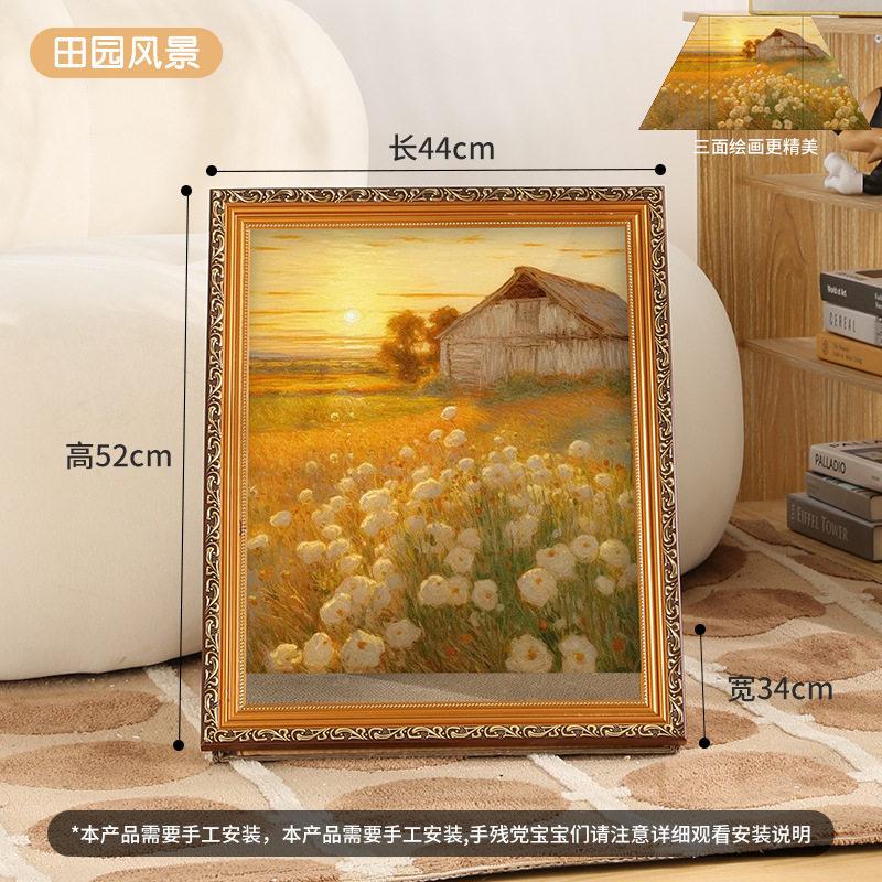 Painting Cat Scratcher Vertical Frame Sisal Cat Bed Durable Scratching Pad for Indoor Cats Protect Furniture Cats Toy