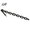 Small Pet Training Lead Big Chain Dog Leash Oversized Faux Metal Plastic Lightweight Birthday Gift for Owners Walking with Handle Puppies Cats
