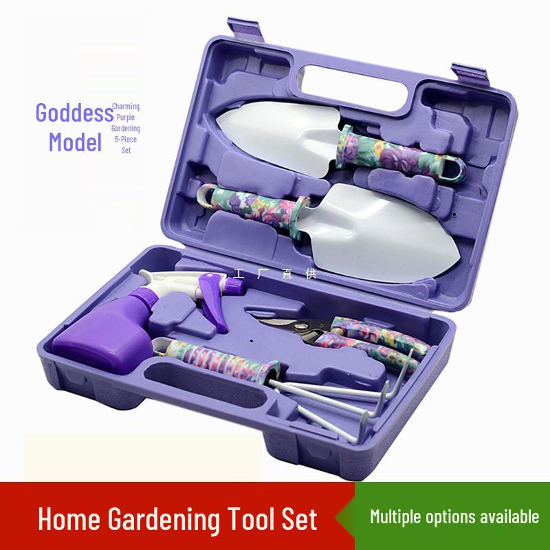 Three-Piece Gardening Tool Set: Mini Shovel Kit for Planting, Bonsai, and Potted Flowers