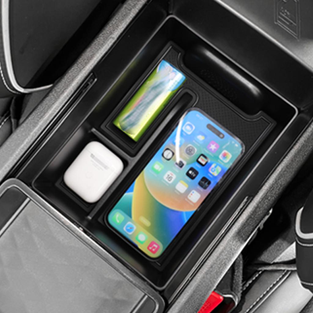 LUCKEASY for GWM Tank 300 2021-2024 Car Storage Box Interior Accessories Center Console Armrest Box Storage Case Tray Organizer