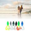 2PCS Soft Silicone Fishing Lures Artificial Swimbait Twin Tail Floating Frogs Lures for Outdoor Fishing Easy to Use