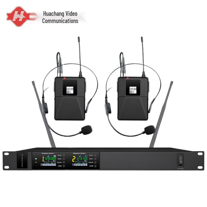 

Huachang Vision UHF Wireless Microphone System for Video Conferencing (CN version)