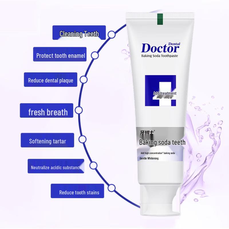 Dr. Yaboshi Baking Soda Toothpaste for Tartar & Fresh Breath