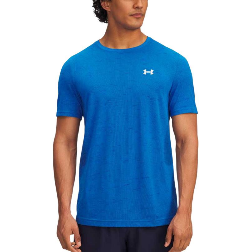 

Under Armour Vanish Seamless Moisture-Wicking Quick-Dry Short Sleeve T-Shirt Men Tops 1382801-402 XL