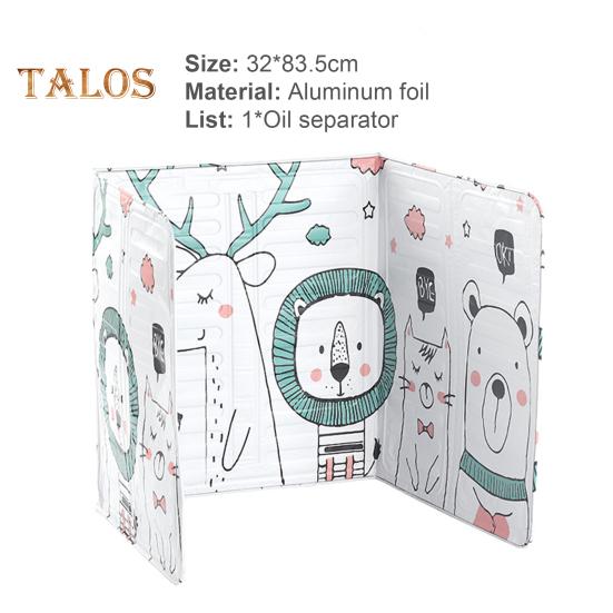 Přepážka plynového sporáku Snadno se čistí Tepelně odolná Odolná vůči oleji Praktický prostor na vaření Kuchyň Přepážka Kuchyň Kuchyňské náčiní