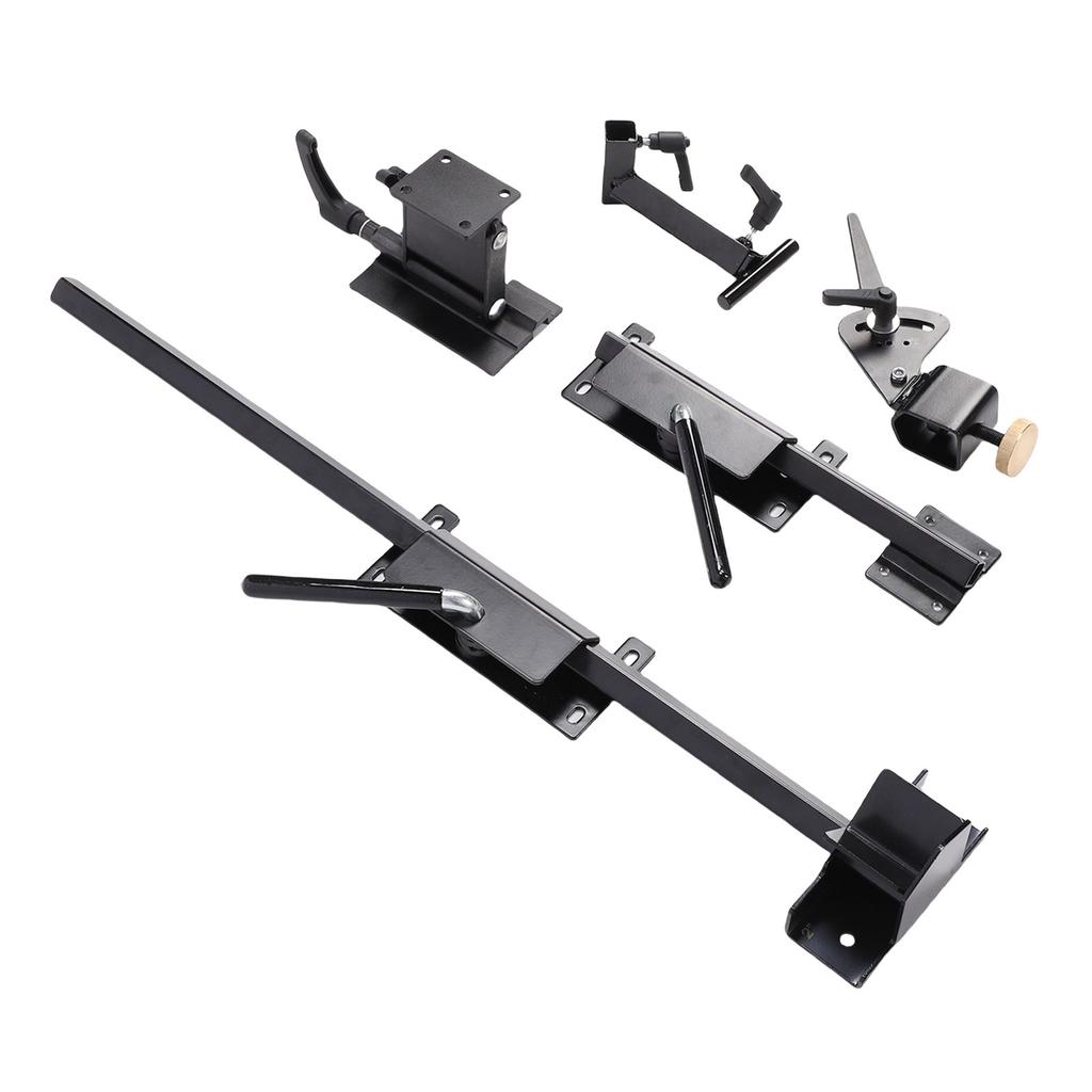 Lathe Tool Sharpening Jig Steel 4 Axes Multifunctional Grinding Jig for 8in Grinder Woodworking Projects