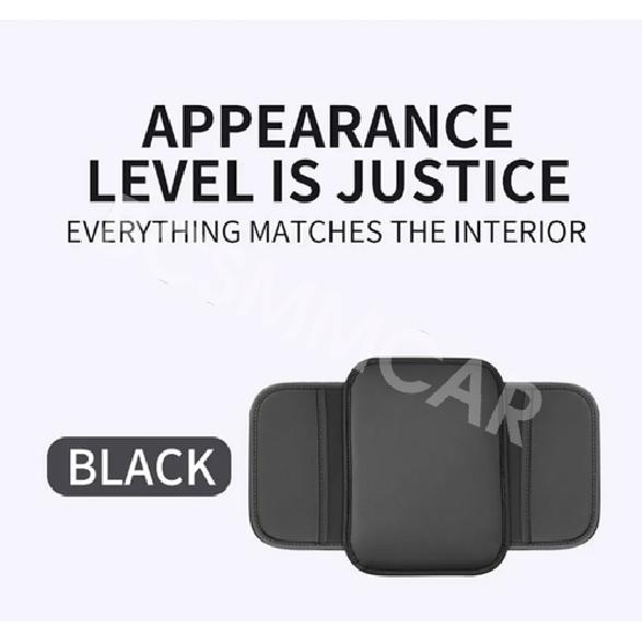 Leather Car Armrest Cushion Pad Cover Center Console Storage Box Mat Protector