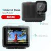 Camera Protective Accessories Set for Camera Including Black Silicone Case and Tempereds Glass Film