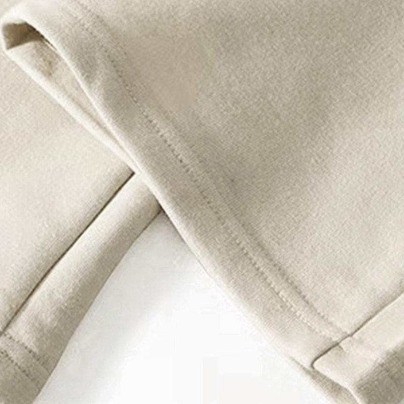 Pantaloni de trening sport casual largi pentru bărbați, cu etichetă de spălare în engleză - Stil european și american