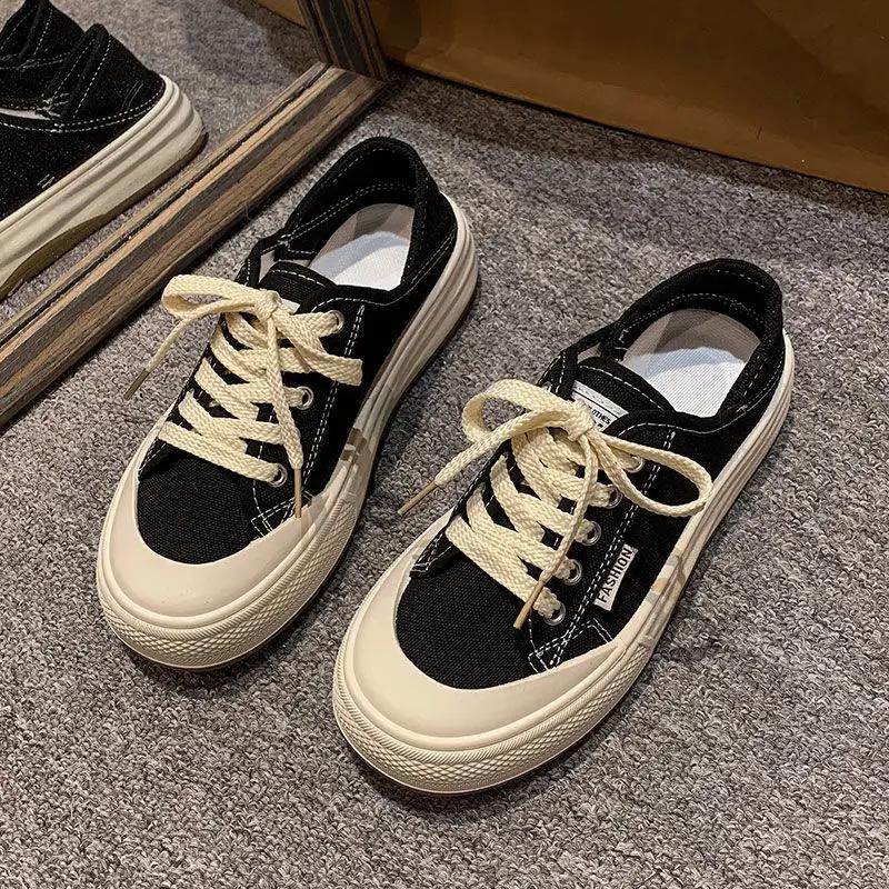 

Туфли на шнуровке на высокой платформе для женщин Предложение 2025 Новые Удобные и Элегантные Дешевые Дизайнерские Роскошные 39 Корейская Женская Обувь 40