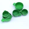 1 Pieces Plastic Pet Feeding Bowls Clip-On Birdfeeder with Clamp Tray Small Animal Farmhouse Garden Accessories