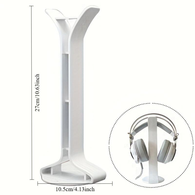 1pc Universal Headphone Stand, Flexible & Adjustable Fits All Sizes, Sleek Desk Organizer for Gaming, Office, Studio Headsets