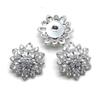 5pc/lot Delicate Crystal Buttons For Fur Coat Cubic Zirconia Button for Coat CZ Sewing Buttons for Cashmere Knit Cardigan