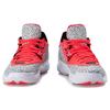 New LINING WOW 4 Basketball Shoes Unisex Mid Top White/Gray/Red ABAK033-32