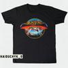 Boston Tee Hard Rock Band Unisex Black T-shirt Size S-5XL Unisex T-Shirt