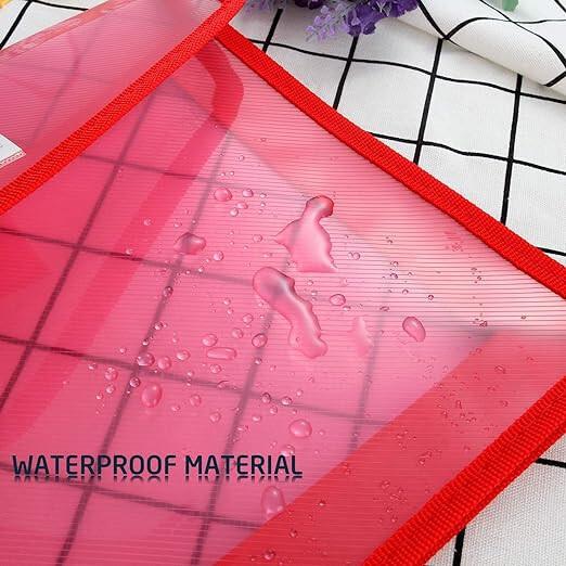 Cheque Book Folder | Document Bag | Best for A5 Size Paper | Crossline Texture JL166796836643