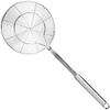 Strainer Skimmer, Stainless Steel Spider Strainer, Ladle for Pasta, Spaghetti, Noodles and Frying In Kitchen – 6 Inches Bowl