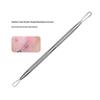 Stainless Steel Dual-Headed Blackhead & Acne Extraction Tool