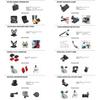 50 In 1 Action Camera Accessory Kit For Gopro Hero 11/10/9/8/7/6/5/4 Gopro Max Fusion Insta360 Akaso Dji Osmo Action Cameras