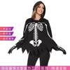 Halloween Spider Skull Hooded Cloak Cosplay Costume Party