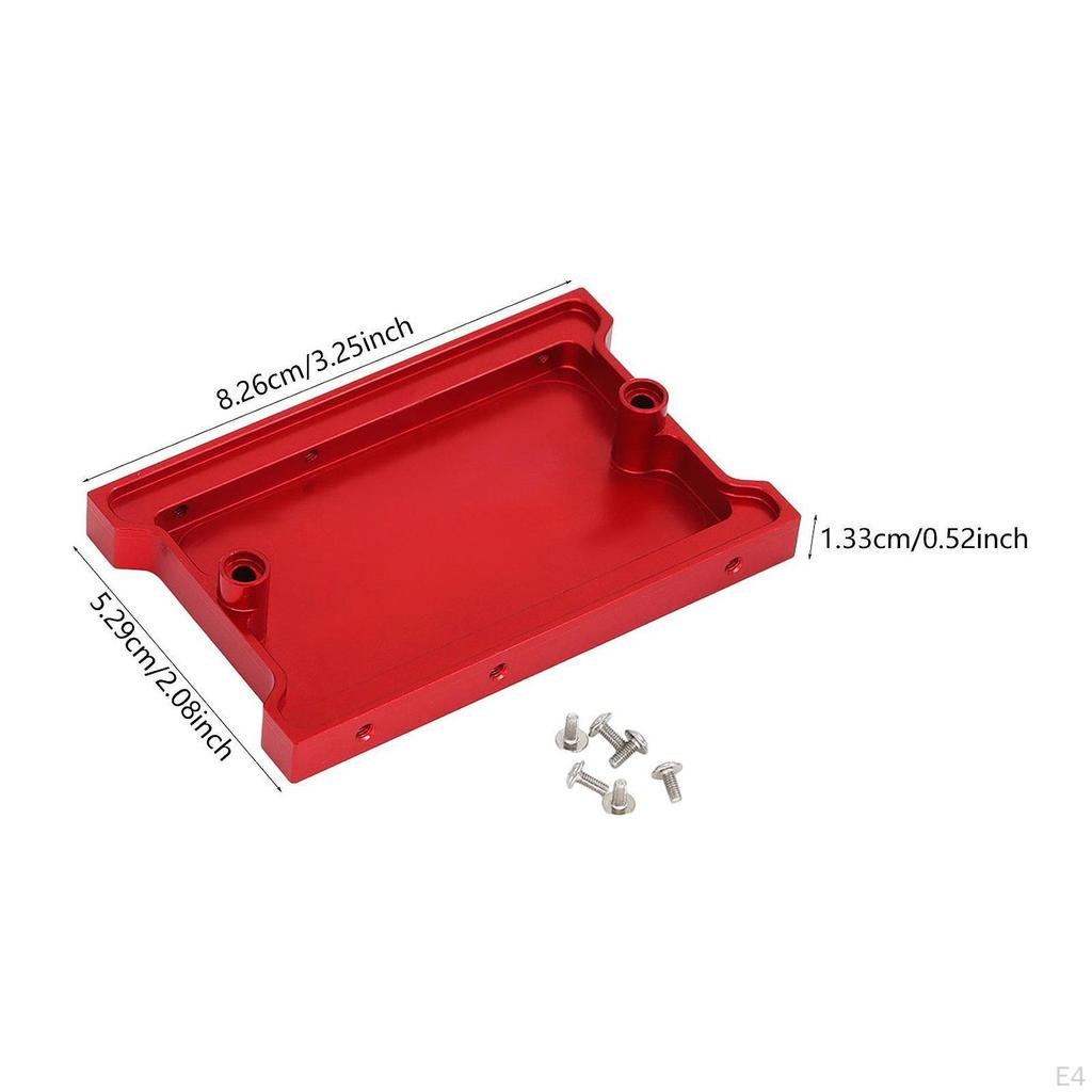 Metal Tail Plate Modified Accessories Replacement, Upgrade Tailboard Parts for 1/12 MN99S Climbing