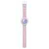 Dětské hodinky Swatch Flik Flak, měkká fialová, noční obloha, quartzové