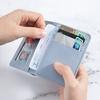 Ultra Thin Leather Card Holder Business Credit Card Case ID Money Wallet for Men