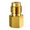 2PCS R134a Refrigerant Adapter High Pressure Leakage Proof Brass Refrigerant Tank Adapter 1 Set