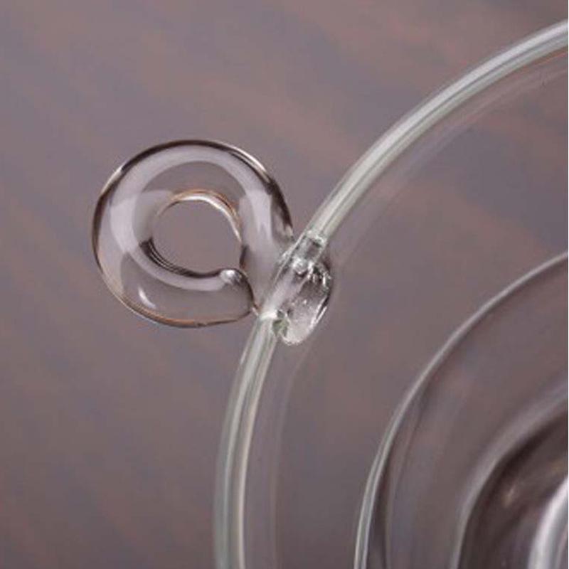 Transparent Glass Tea Infuser & Strainer Set - Kung Fu Tea Accessories