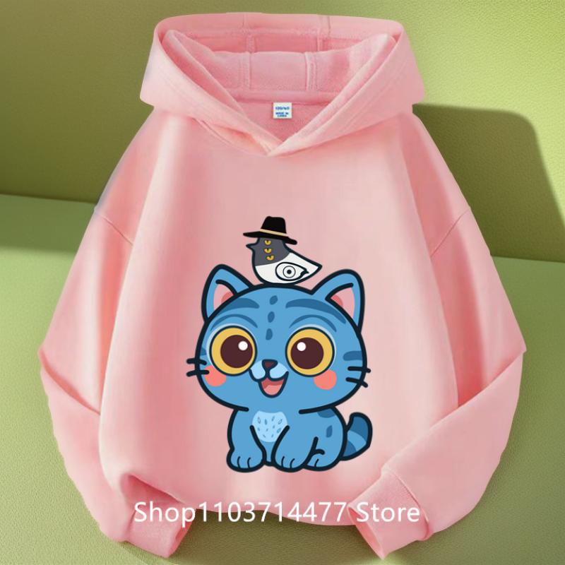 KPop Demon Hunters Huntrix Boys Hoodies Girl Fashion Hoodie Children Casual Pullovers Sweaters Long Sleeves Kids Autumn Clothes