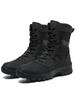 Fashion Fashion Men's Wide Width Tactical Boots Desert Hiking High Top Ankle Boots Waterproof Non-Slip Outdoor Combat Shoes for Travel