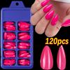 120Pcs Short Square Wine Red Press on Nails Classic Vintage Red False Nails Full Cover Acrylic Fake Nails DIY Wearable Nail Tips