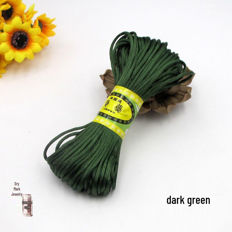 Jade Thread No. 5 DIY Woven Jewelry Cord for Chinese Knot Making