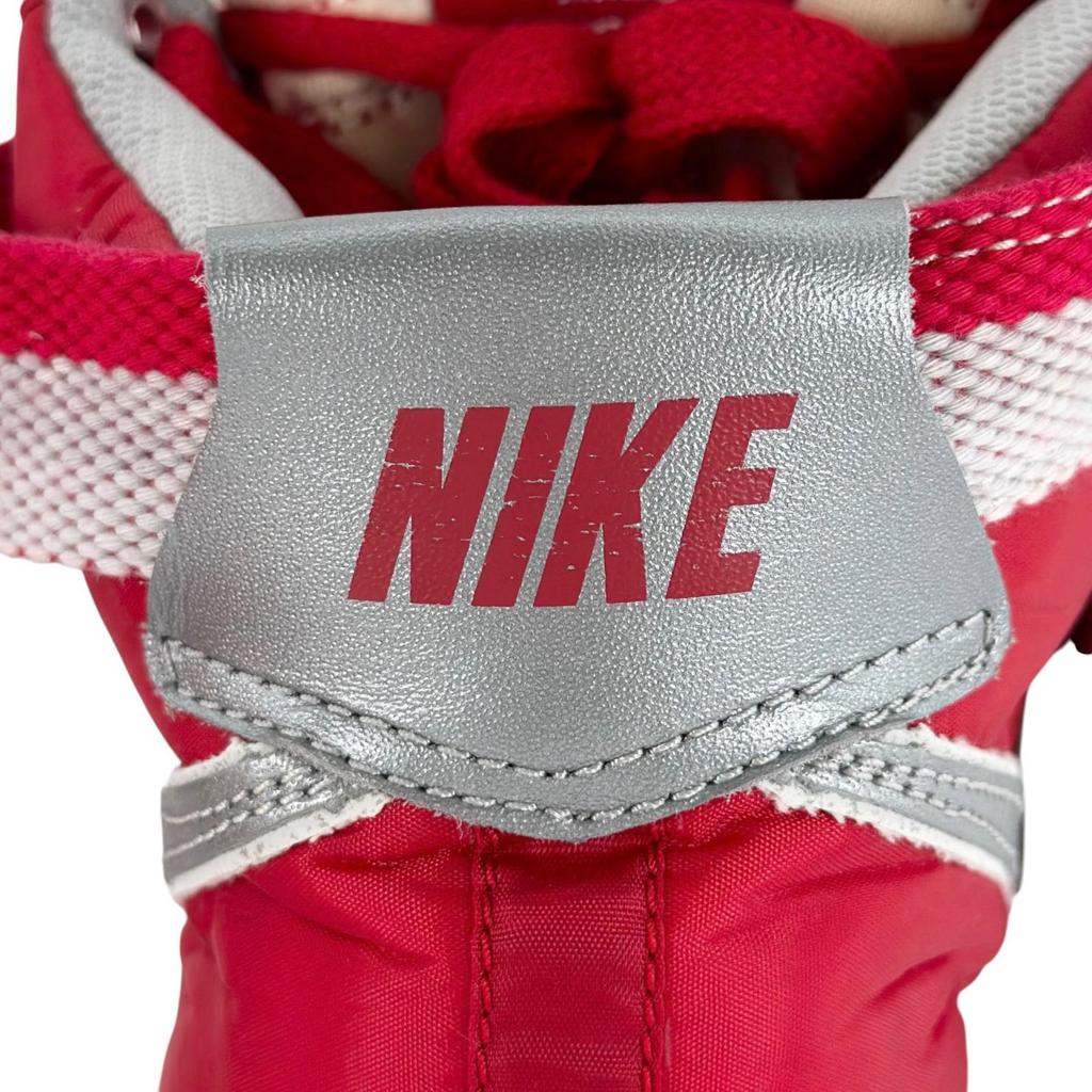 Pristine NIKE High Cut Sneakers VANDAL HIGH SUPREME Ankle Strap Red Mens 27.5cm Used