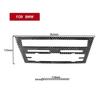 Carbon Fiber Interior Radio Console Cover Trim For BMW 6 Series F12 F13 2011-18
