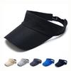 Adjustable Tennis Caps Men Women Sport Headband Classic Sun Sports Visor Hat Running Caps Tennis Beach Hat Outdoor Sports Hat