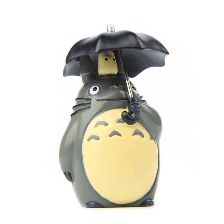 Totoro Cartoon Cute Umbrella Cat Mini Model Ornament For Micro Prop Landscape