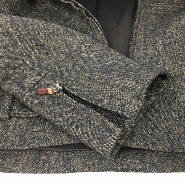 Mila Schn Silk Blend Blouson Brown Size 40(USED)